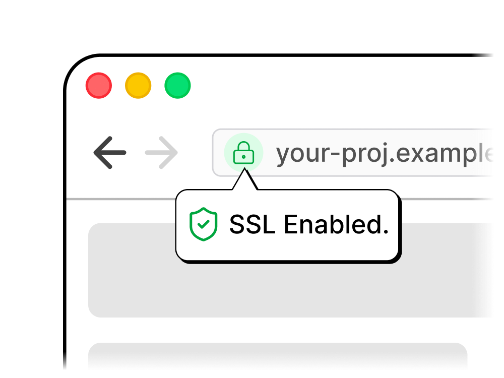 Custom Domain & Auto SSL